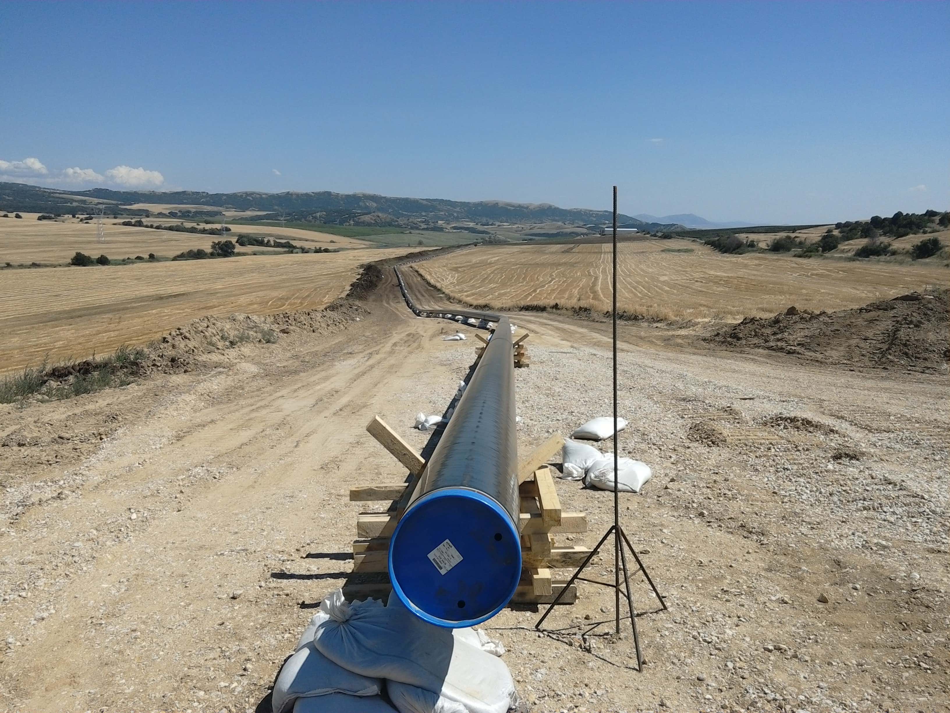 Distributivni gradski gasovod Skoplje -12k